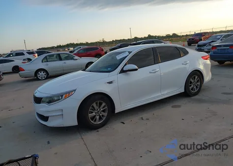 2017 Kia Optima Lx Turbo из США, поврежденный, VIN 5XXGT4L15HG126026